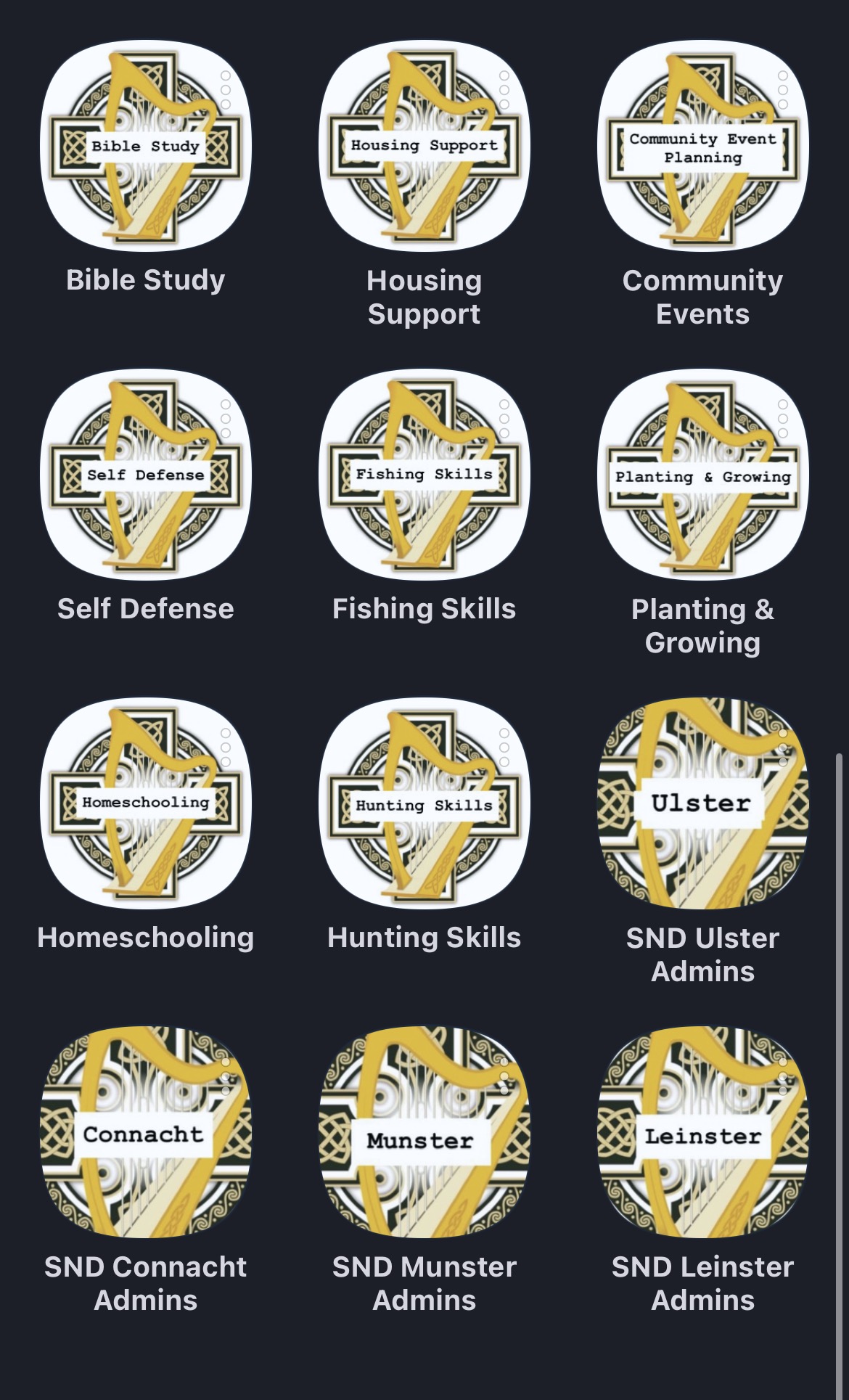 Sinne Na Daoine Logo